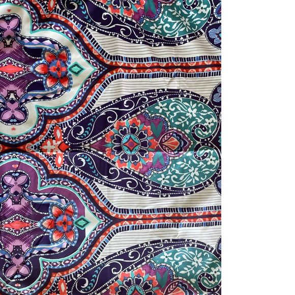 Johnny Was Bath Johnny Was Saba Reversible Large Beach Towel 65 X 7